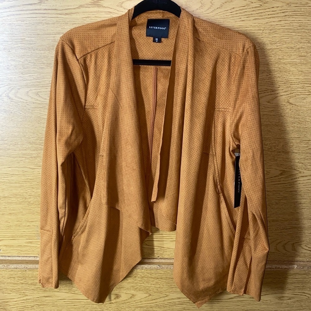 LIVERPOOL Faux suede Jacket/Blazer NWT